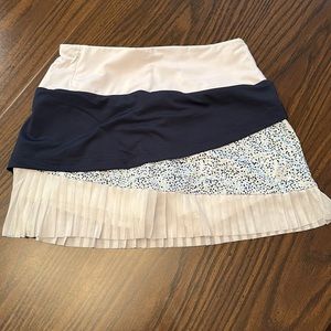 Emerson Tiered Girls golf and tennis skort - Turtles & Tees